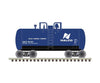 Atlas Trainman N 50006888 28’ Beer Can Shorty Tank Car - Nalco GATX #55182 (blue white) Freight Cars