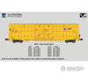 Aurora Miniatures 602029 N Greenbrier 7550 Cf 60’ Plate F Boxcar - Bkty 160027 (Up Yellow)