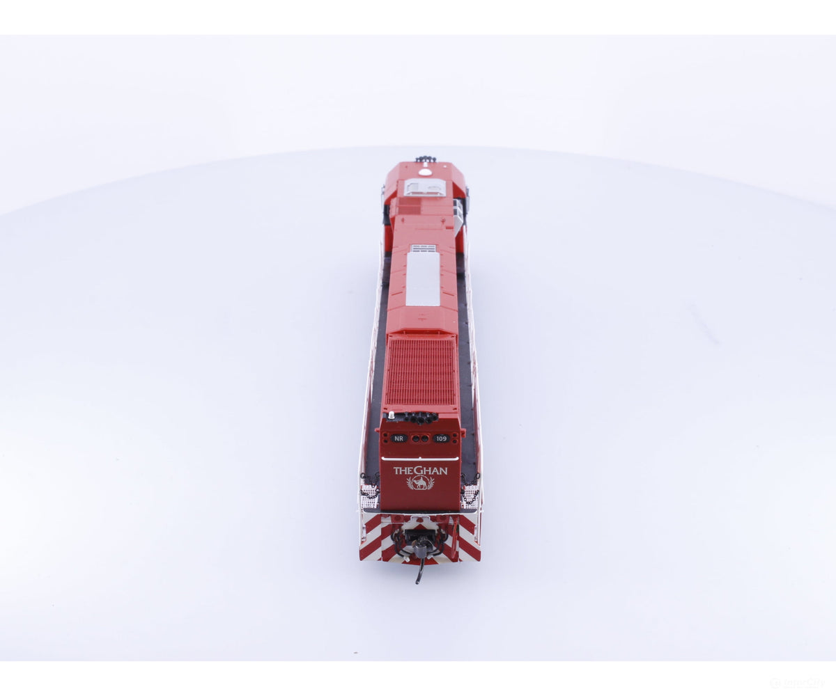 Auscision AM11408s HO NR Class Diesel Electric Locomotive The Ghan NR109 DCC & Sound - Locomotives