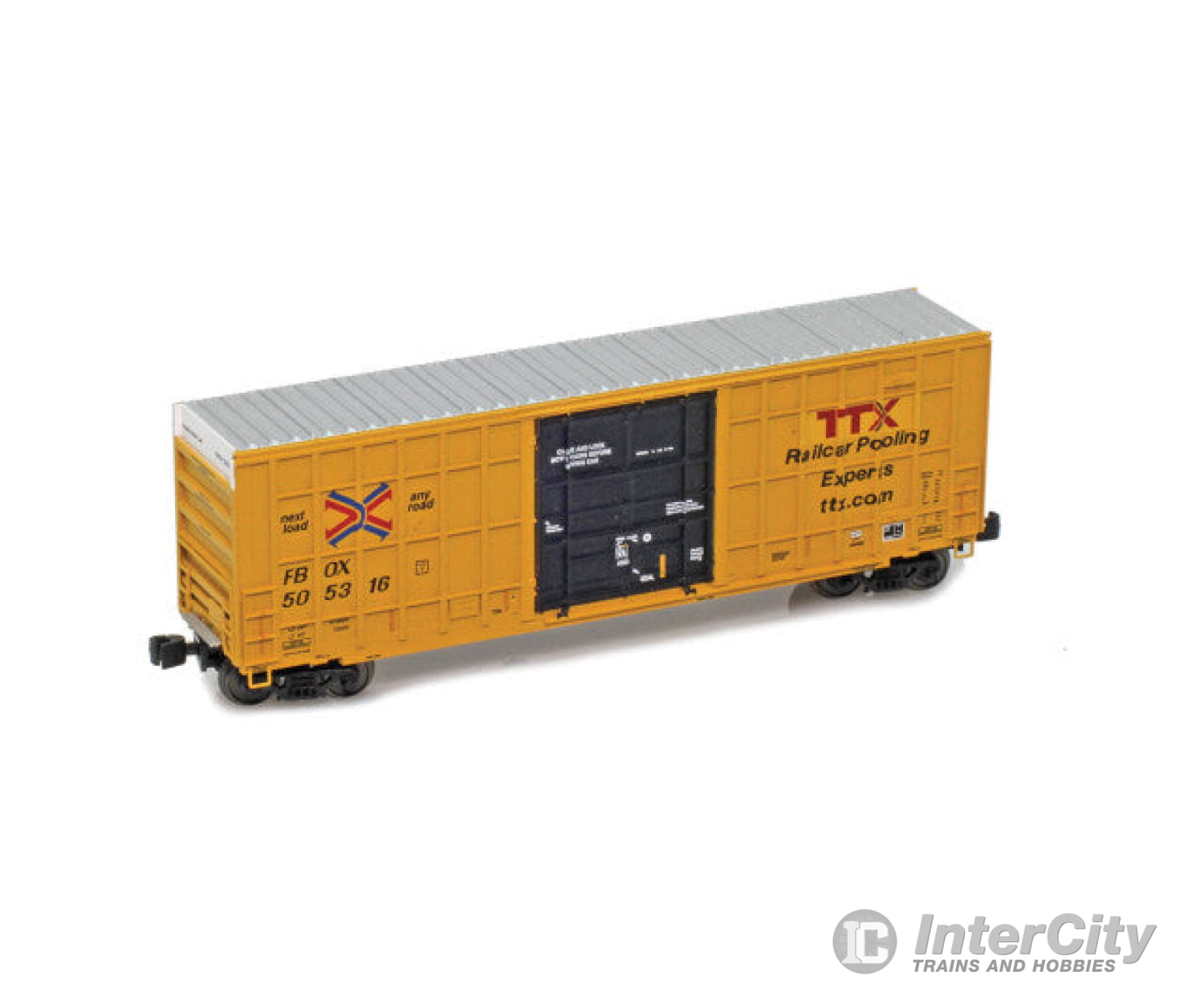 AZL 905601-1 TTX New Logo Trinity (NSC) 50´ FBOX Box Car #505244 Freight Cars