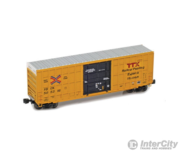 AZL 905601-1 TTX New Logo Trinity (NSC) 50´ FBOX Box Car #505244 Freight Cars