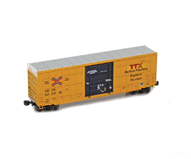 AZL 905601-1 TTX New Logo Trinity (NSC) 50´ FBOX Box Car #505244 Freight Cars