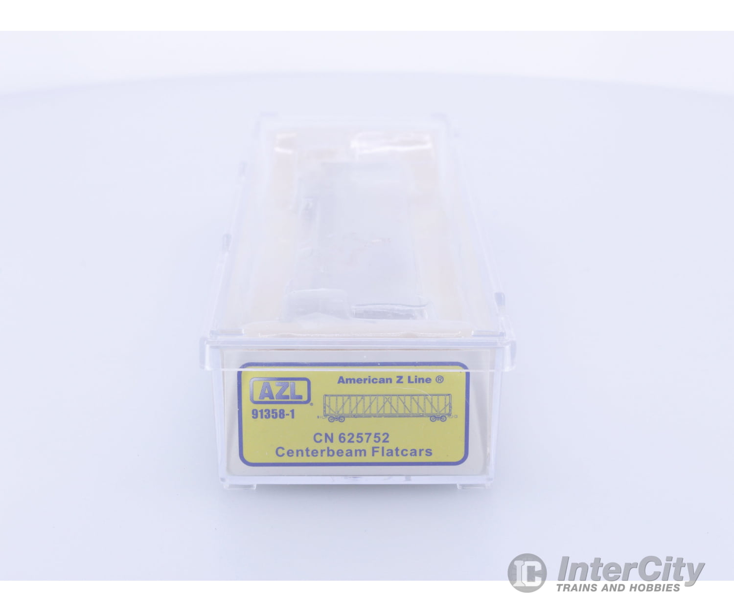 AZL 91358-1 Z Centerbeam Flat Cars Canadian National (CN) 625752 Freight Cars