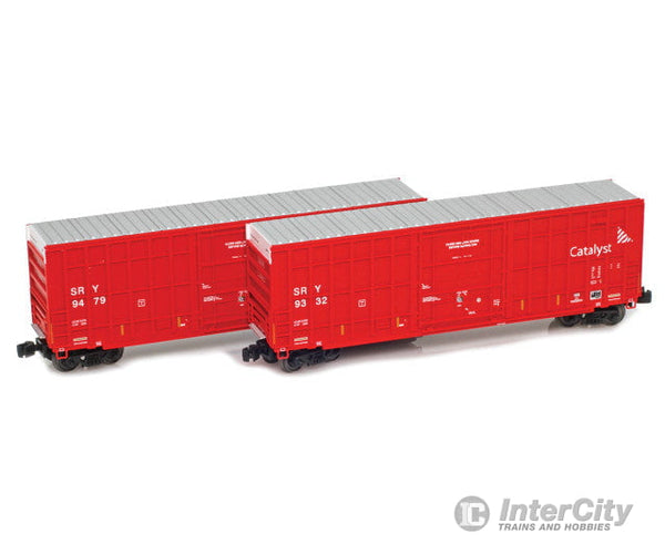 AZL 915603-1 SRY Catalyst Trinity (NSC) 50´ FBOX Box Car 9332 9479 2-pack Freight Cars