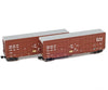 Azl 915604-1 Z-Scale Trinity Nsc 50’ Fbox Boxcar Cn Canadian National 2-Pc Set 405704 405713