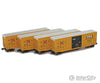 Azl 915625-1 Z-Scale Ttx Old Large Logo Trinity (Nsc) 50´ Fbox Box Car 4-Pack Freight Cars