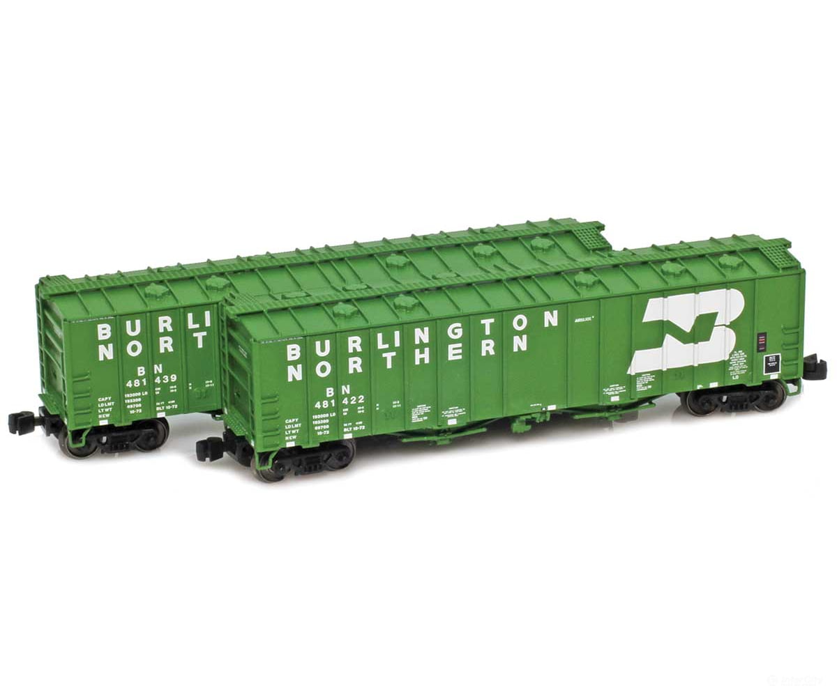 AZL 916040-1 Z Scale BN 4180 Airslide Hopper 481423 481440 2-pack Freight Cars