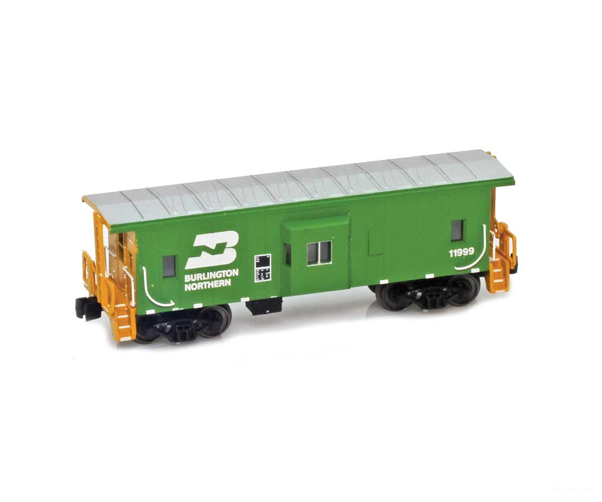 AZL 92009-4 Z Scale BN Bay Window Caboose 11476 Freight Cars