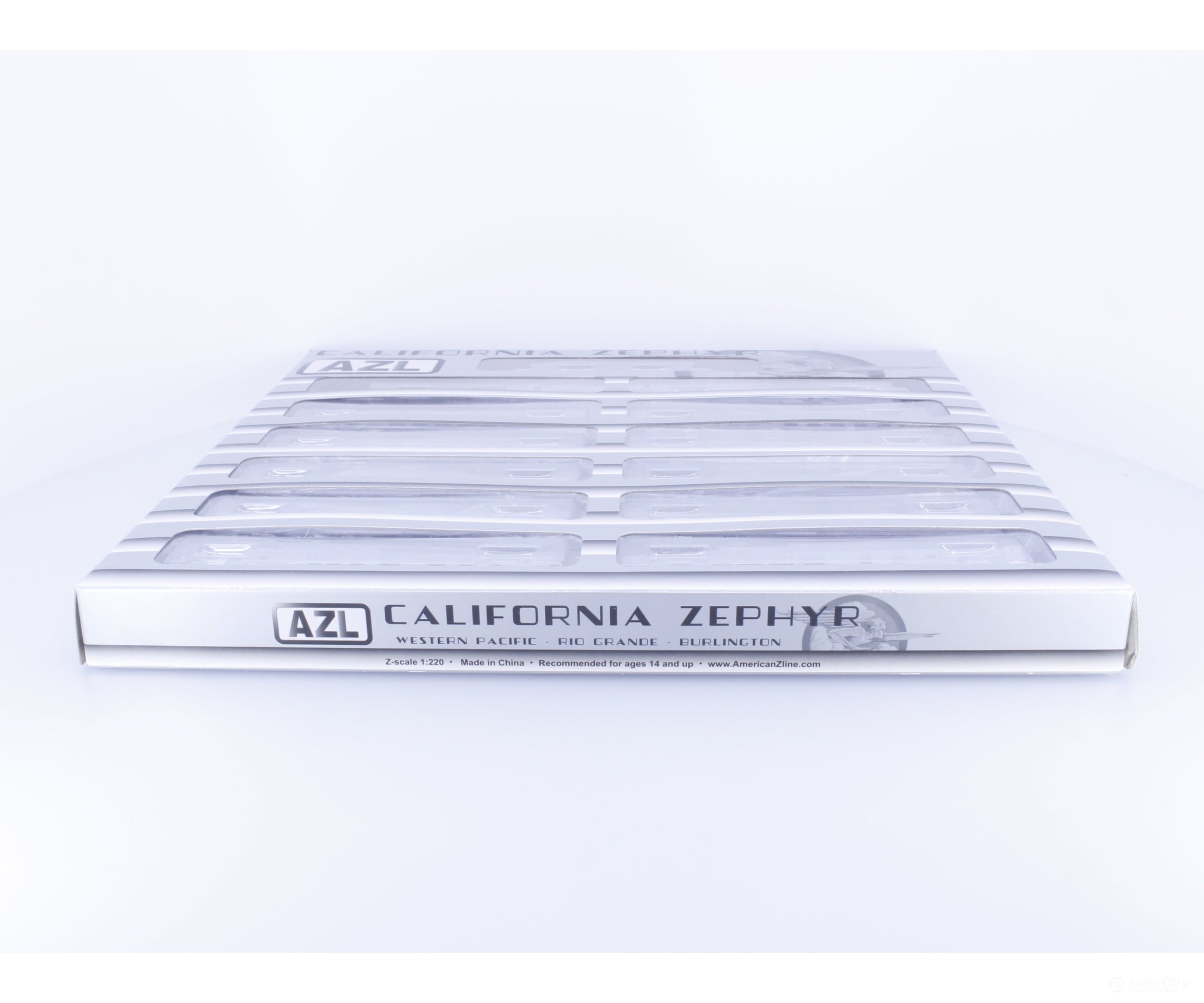 AZL AZLCZ11 Z 11 Piece California Zephyr Passenger Set Santa Fe (SF) Passenger Cars