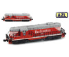 AZL Z-Scale 62010-3 CB&Q GP7 Diesel Locomotive #218 Locomotives