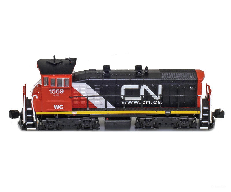 Azl Z Scale 62709-1 Canadian National Sw1500 Cn #1569 Locomotives