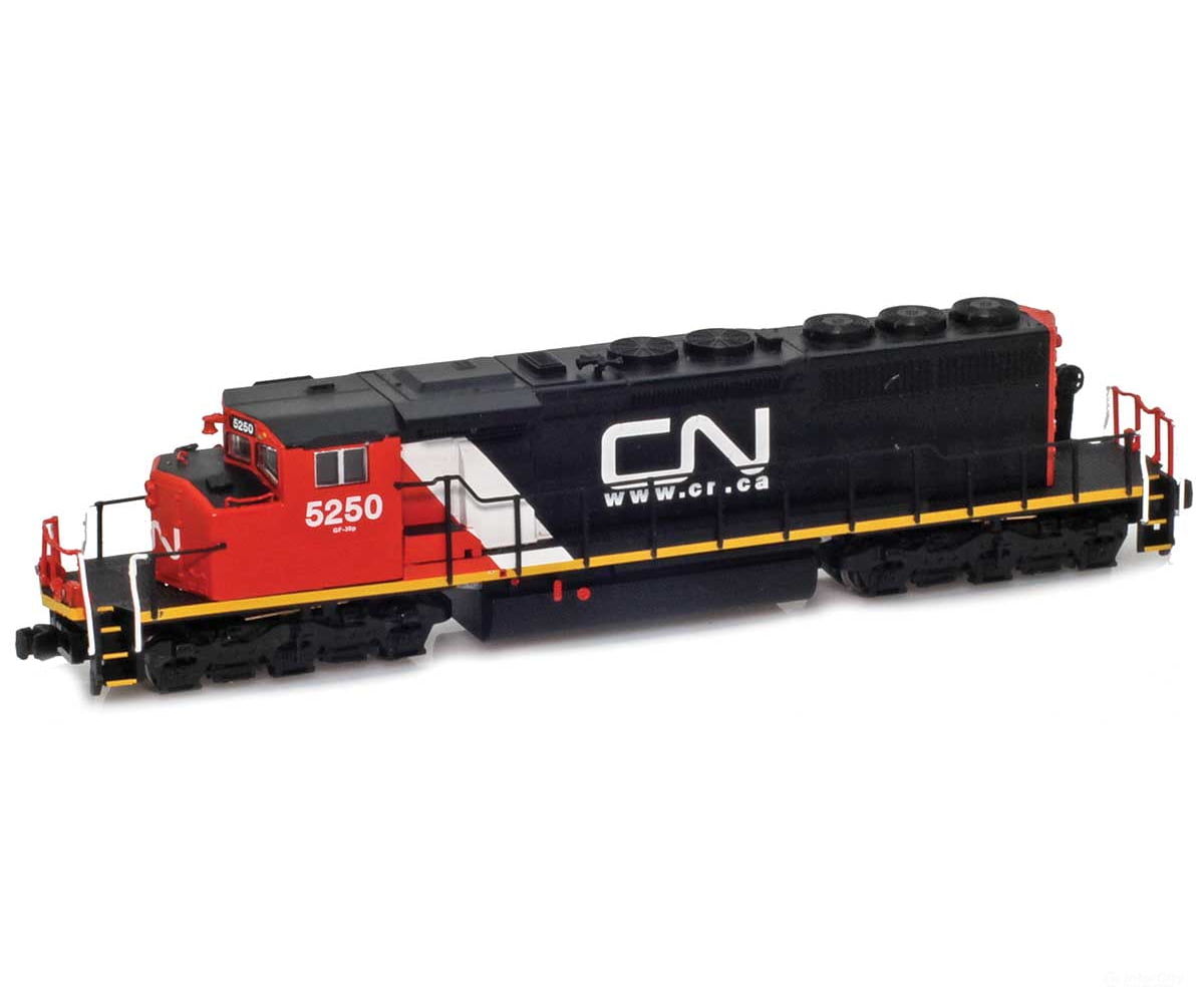 AZL Z Scale 64226-1 SD40-2W Diesel Locomotive Canadian National #5250 - Locomotives