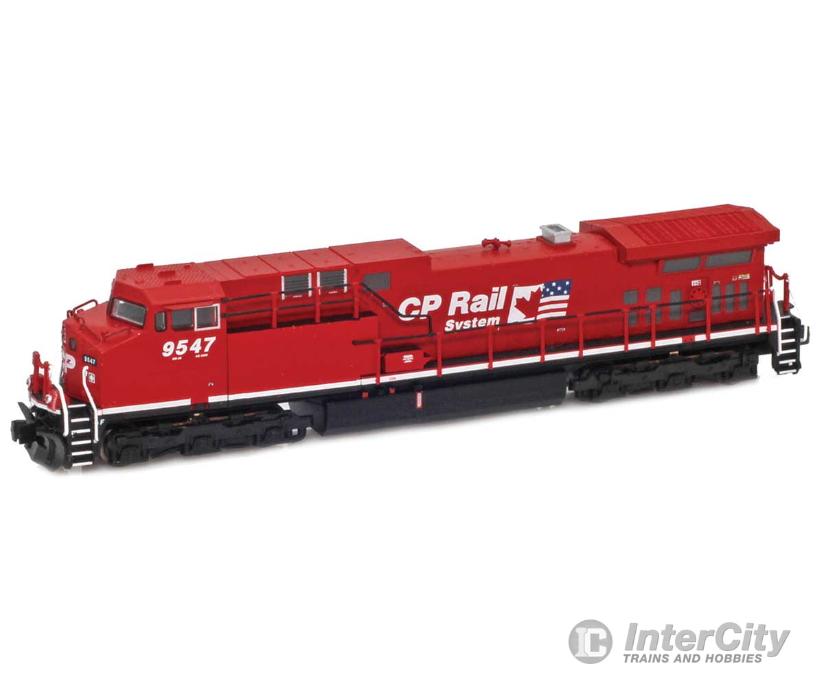AZL Z-Scale 65201-1 Canadian Pacific (CP Rail System Flags) AC4400CW #9547 Locomotives
