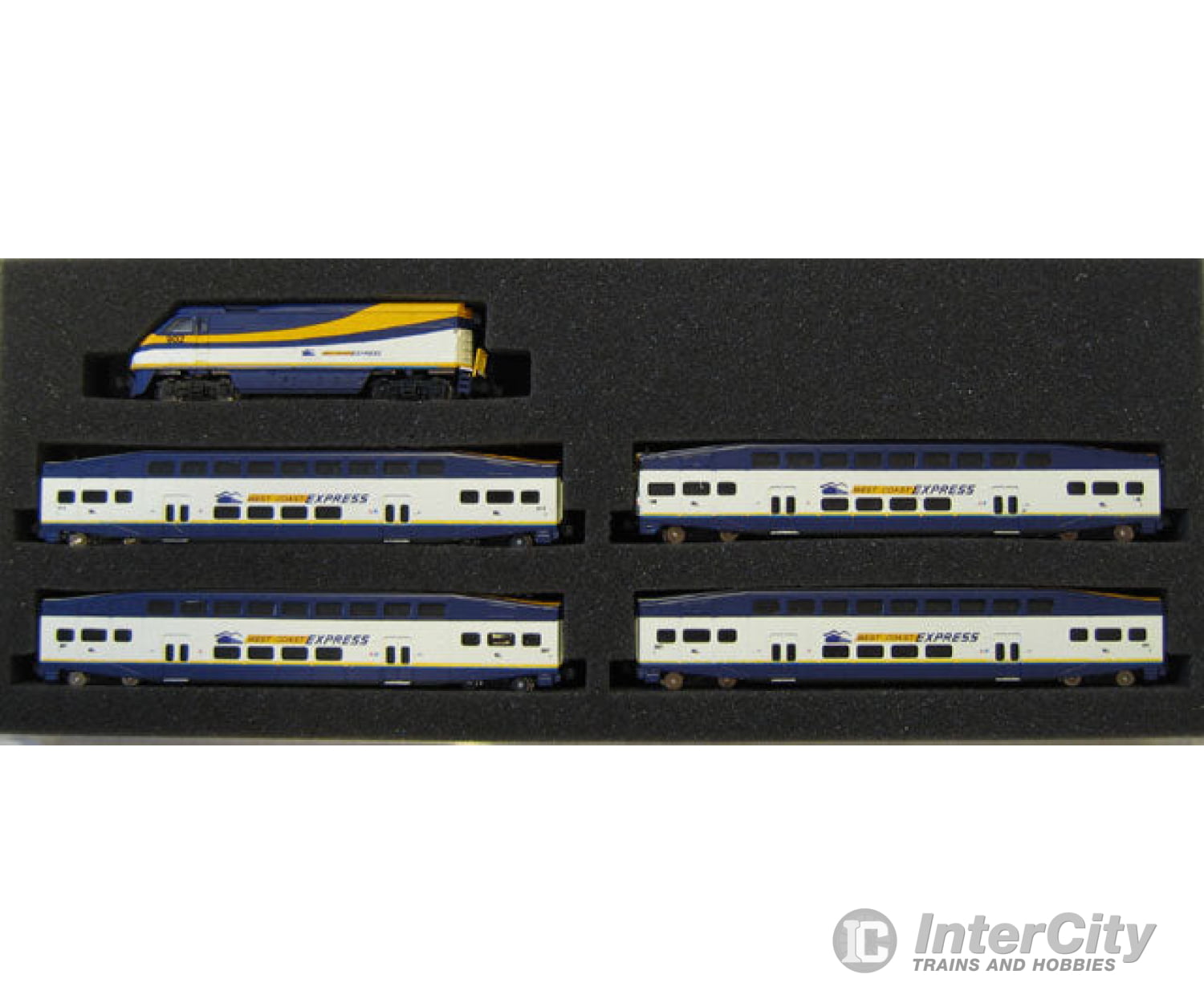 Azl Z Scale 7007-2 West Coast Express F59Phi Set Passenger Cars