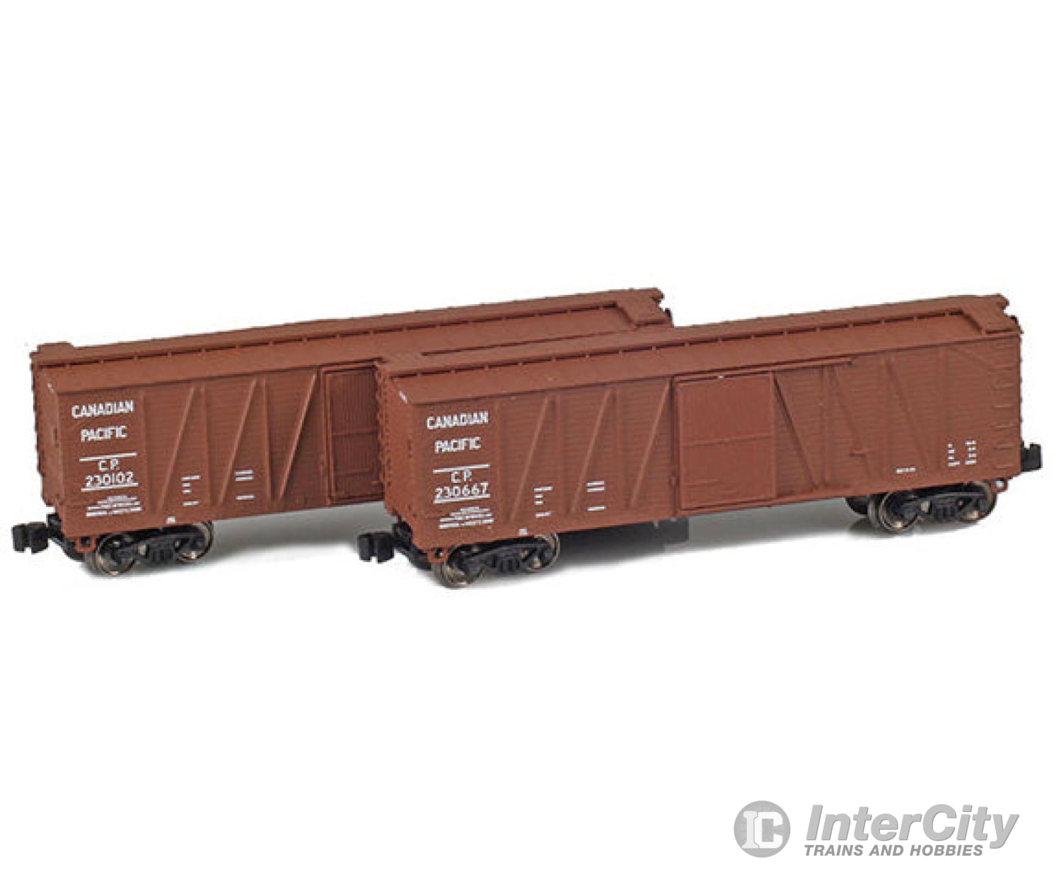 Azl Z Scale 903178-1 Canadian Pacific Railway 2-Pack Cp 230102/230667 Freight Cars