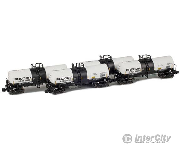 Azl Z Scale 903819-1 Procor 4-Pack Of Tank Cars 69411/69486/69525/69514 Freight