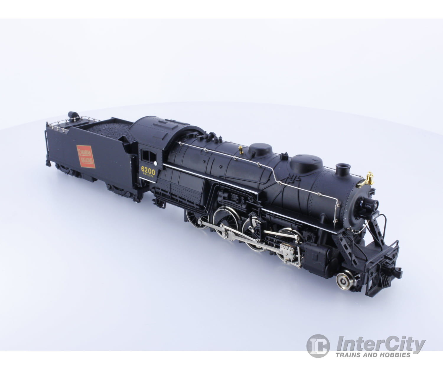 Bachmann 0652 Ho 2-8-6 Consolidation With Smoke Canadian National (Cn) 6200 Analog Dc Locomotives