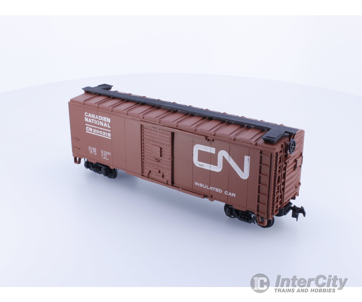 Bachmann 0917 Ho 41’ Steel Box Car Canadian National (Cn) 290218 Freight Cars