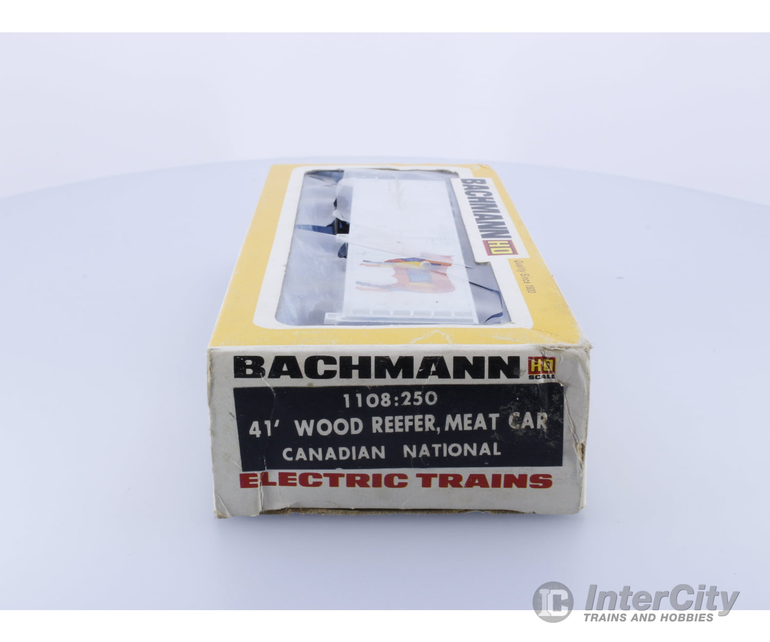 Bachmann 1108:250 Ho 41’ Wood Reefer Meat Car Canadian National (Cn) Na Freight Cars