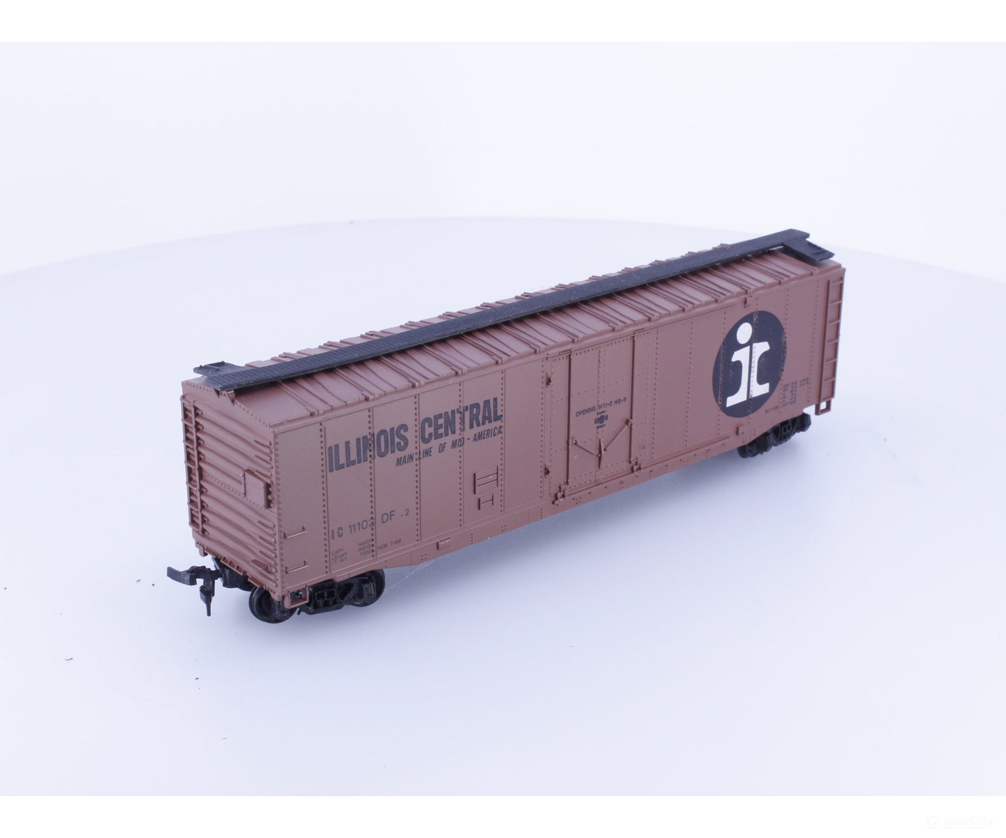 Bachmann 1144 HO 51’ Steel Boxcar Illinois Central (IC) 11103 - Freight Cars