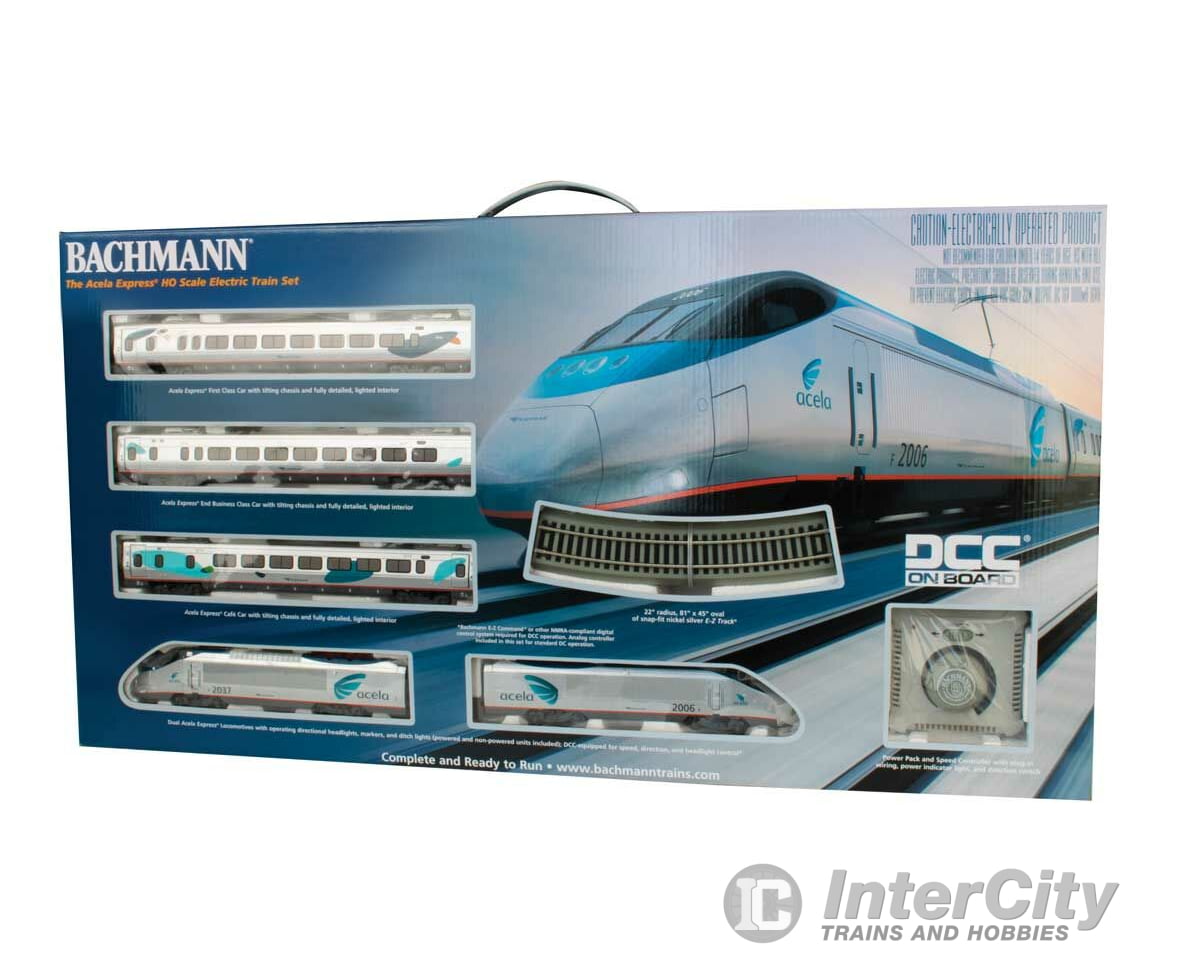 Bachmann 1205 Acela Train Set - Dcc -- Amtrak Sets