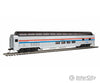 Bachmann 13004 Budd 85 Full-Length Dome With Lights - Ready To Run Silver Series(R) -- Amtrak #10031