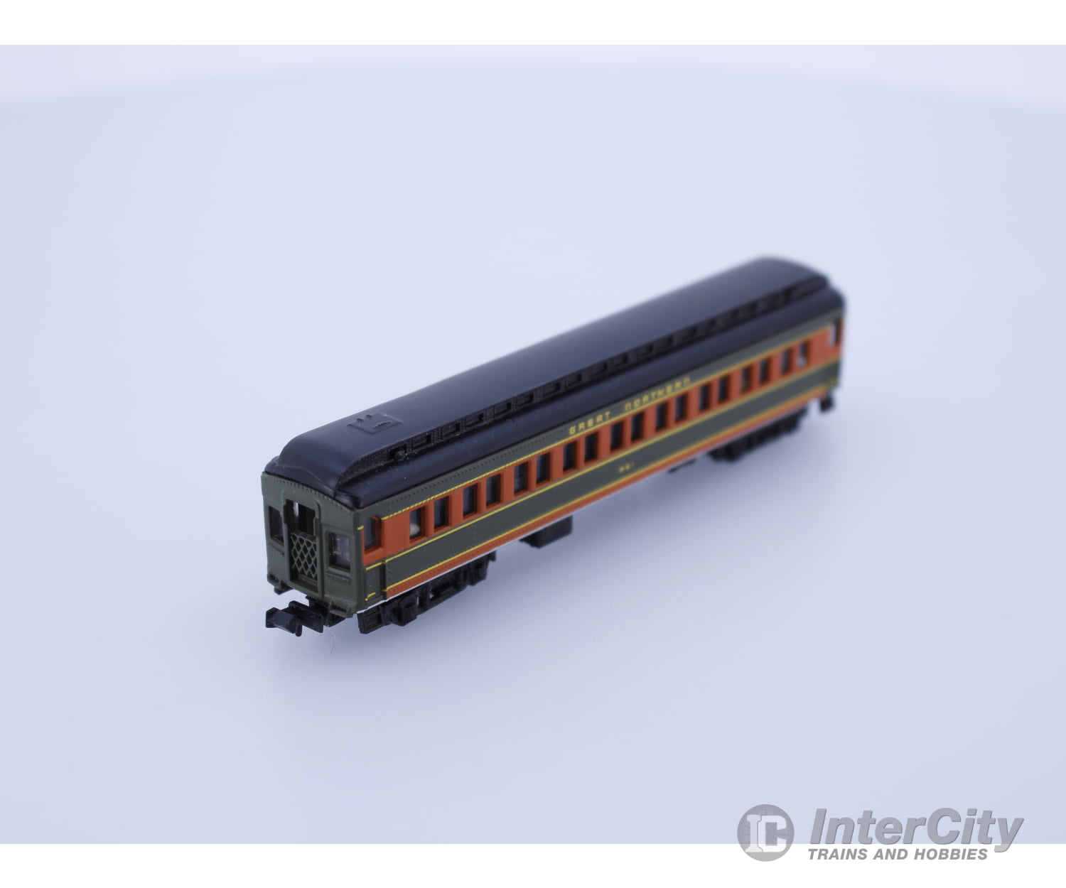 Bachmann 13062 N Passenger Coach Lighted Great Northern (GN) 961 Passenger Cars