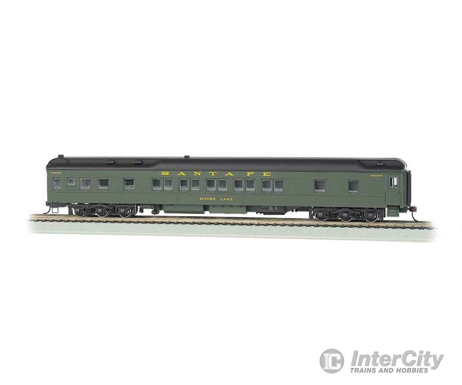 Bachmann 13901 80 Heavyweight Pullman Sleeper W/Led Lighting - Ready To Run -- Santa Fe Moore Lake