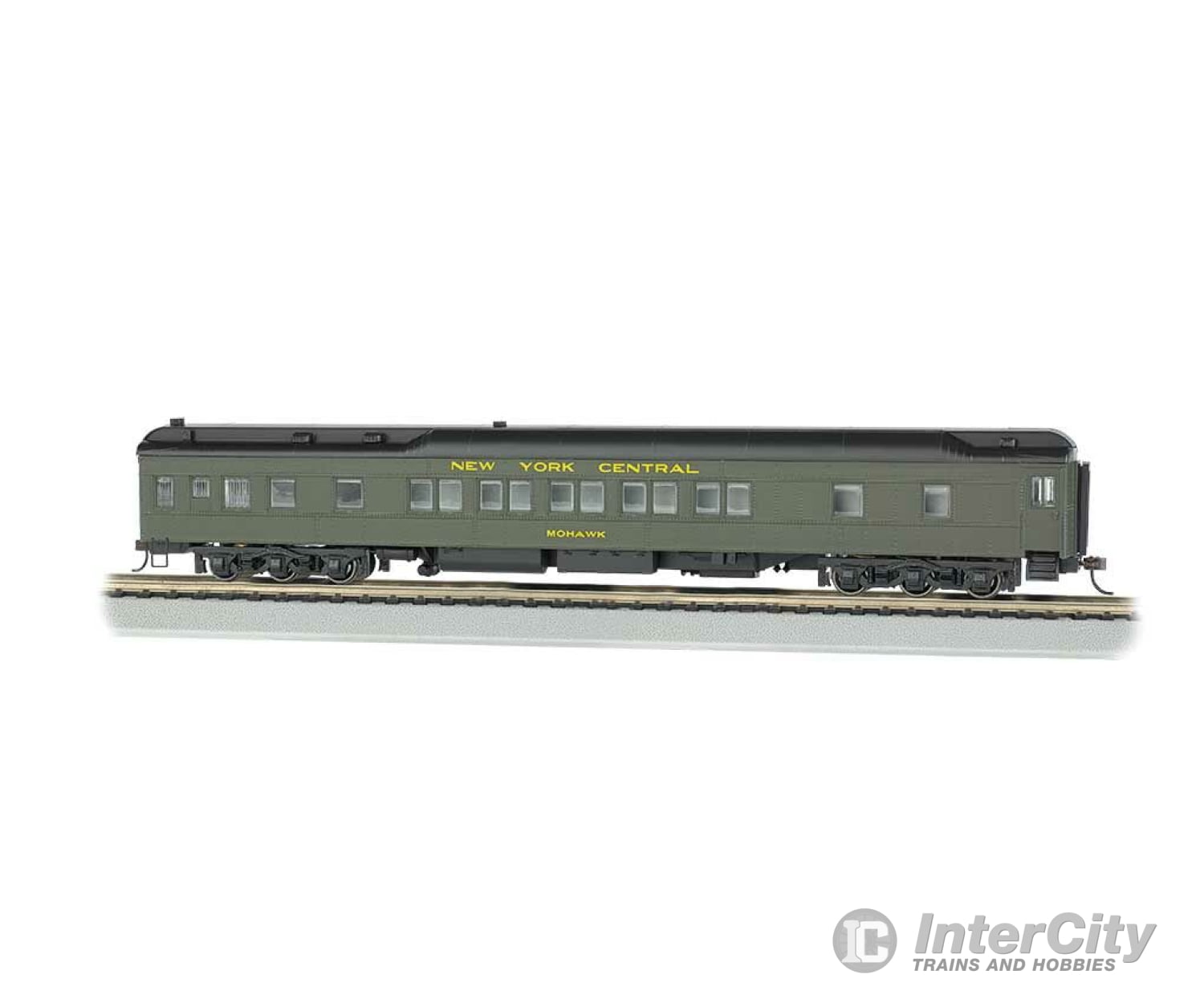 Bachmann 13904 80 Heavyweight Pullman Sleeper W/Led Lighting - Ready To Run -- New York Central