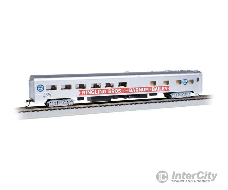 Bachmann 14808 85 Smooth-Side Diner W/Lights - Ready To Run -- Ringling Bros. And Barnum & Bailey