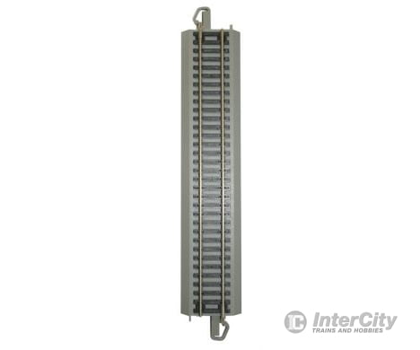 Bachmann 160-44581 Bulk E-Z Track W/Nickel Silver Rail & Grey Roadbed - 9’ Straight Per Piece