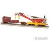 Bachmann 16104 250-Ton Crane Derrick With Boom Tender - Silver Series(R) -- Canadian National