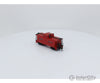 Bachmann 16856 N Northeast Steel Caboose Painted Unlettered - Red Freight Cars