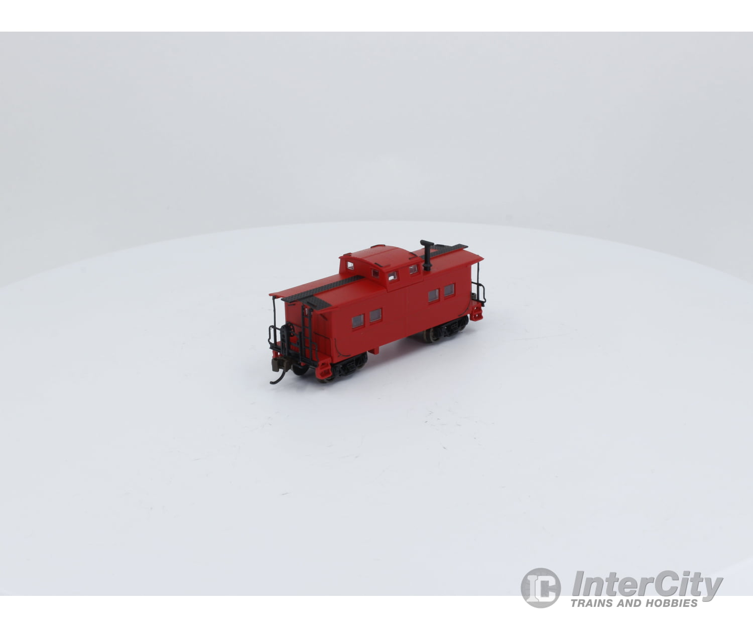 Bachmann 16856 N Northeast Steel Caboose Painted Unlettered - Red Undecorated Freight Cars