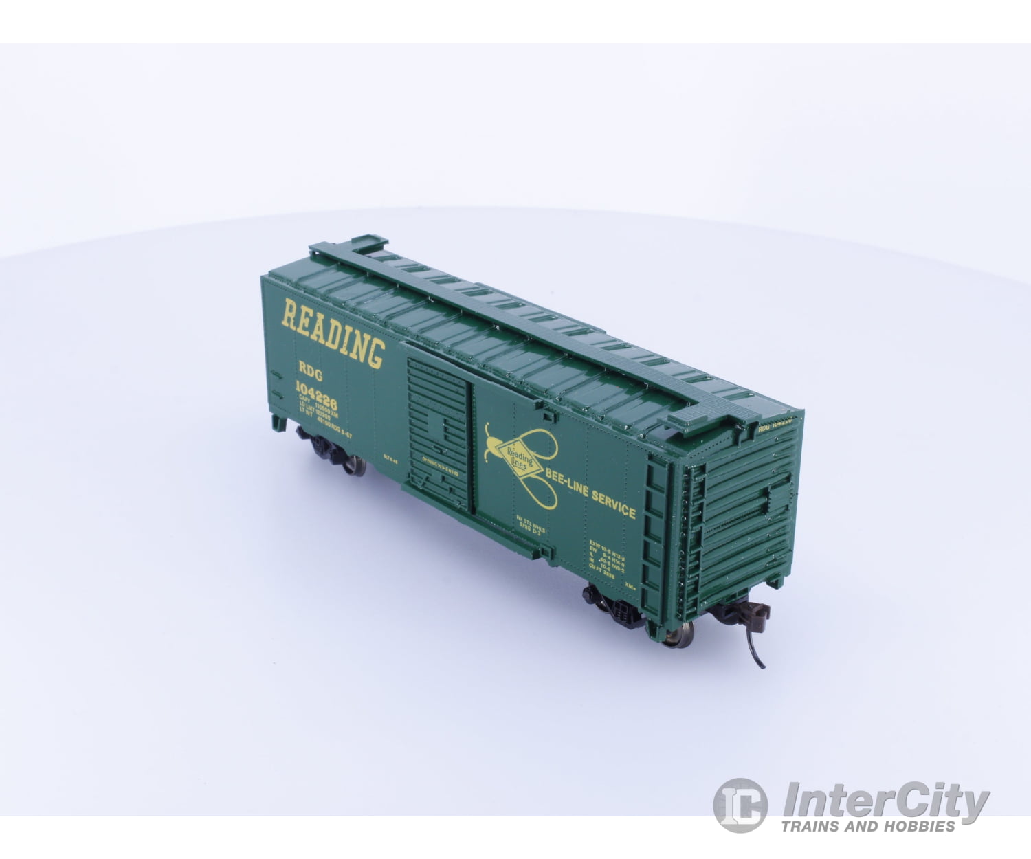 Bachmann 17010 HO 40’ Box Car Reading (RL) 104226 Freight Cars