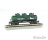 Bachmann 17152 3-Dome Tank Car - Ready To Run -- Canadian Chemical Co. Ltd. Gatx (Green White Black;