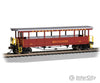 Bachmann 17431 Open-Sided Excursion Car With Seats - Ready-To-Run Silver Series(R) -- Durango &