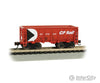 Bachmann 18652 Ore Car - Flat-Bottom Ready To Run -- Canadian Pacific #314414 (Red Black White;