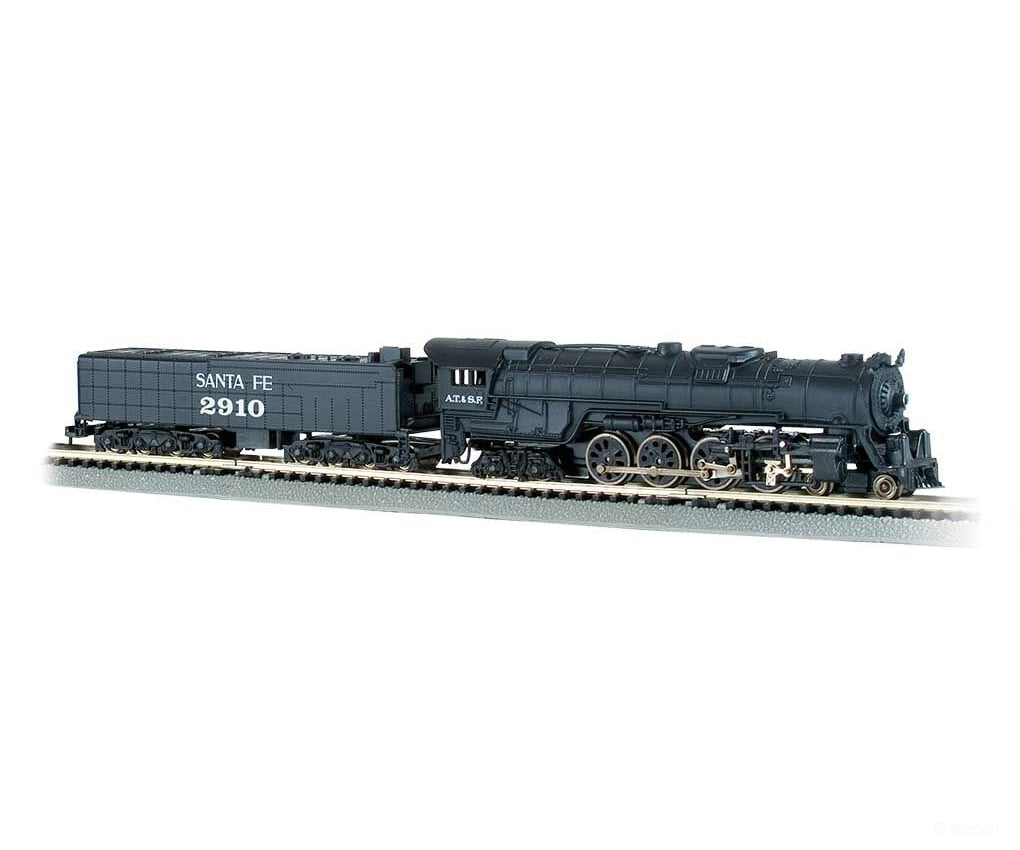 Bachmann 24009 Empire Builder Train Set -- Northern 4-8-4 - Atchison Topeka & Santa Fe Sets