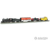 Bachmann 24133 Whistle Stop Steam Train Set - Sound And Dcc -- Union Pacific 4-6-0 3 Cars E-Z Track