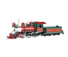 Bachmann 25227 2-6-0 Mogul - Standard Dc Spectrum(R) -- North Pole & Southern #1225 (Red Green
