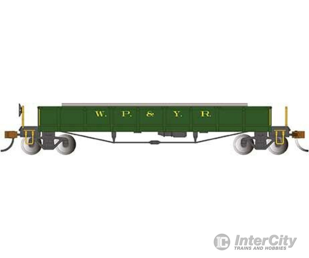 Bachmann 26034 Wood Gondola-Style Excursion Car - Ready To Run Spectrum(R) -- White Pass & Yukon