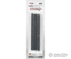 Bachmann 267 E-Z Street Track For Operating Vehicles & Trolleys -- 10 25.4Cm Straight Pkg(4) Cars