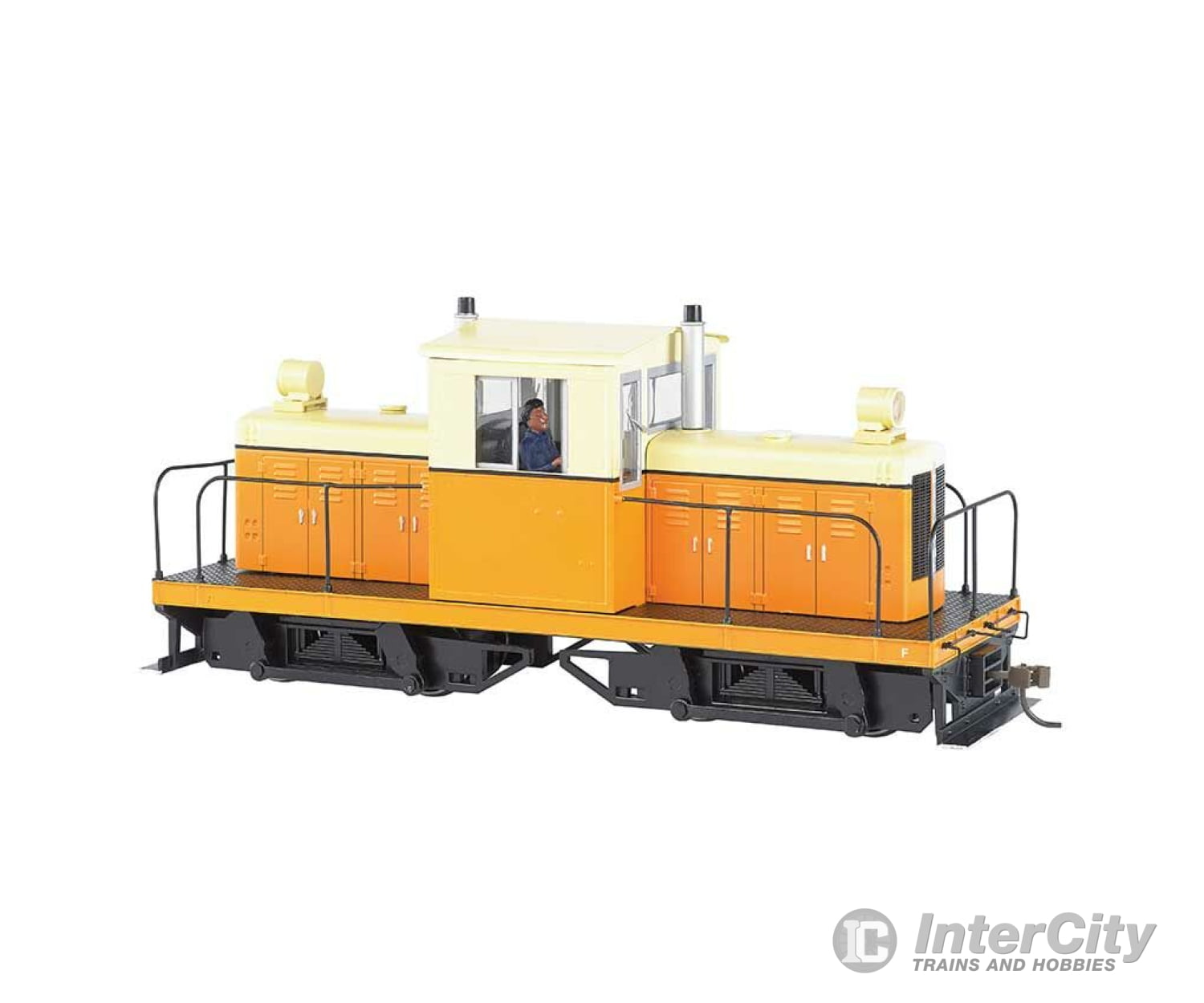 Bachmann 29202 Whitcomb 50-Ton Center-Cab W/Dcc - Spectrum(R) -- Painted Unlettered (Orange Cream)