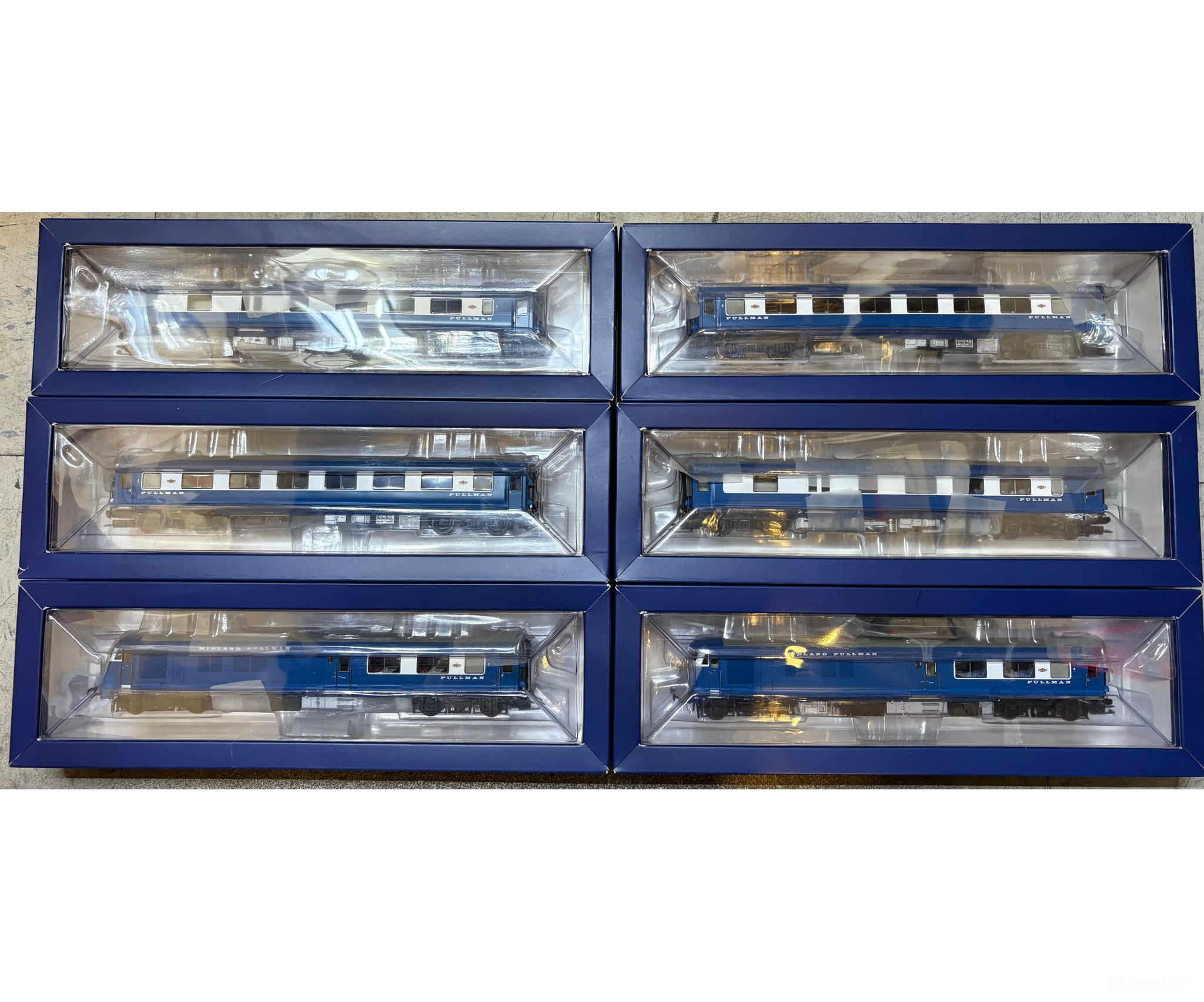 Bachmann 31-255DC HO Midland Pullman 6 Car DMU Set Pullman DCC - European Locomotives