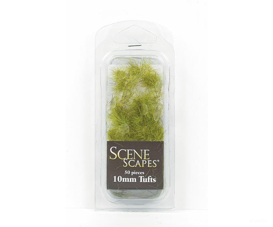 Bachmann 31041 Grass Tufts - Scenescapes(R) -- Medium Green 3/8 1Cm Tall Fibers Pkg(50) & Scenery