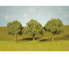 Bachmann 32113 Scenescapes(Tm) Layout-Ready Trees -- Oak 2-1/4 - 2-1/2 Tall Pkg(4) & Vegetation