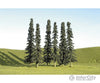 Bachmann 32156 Scenescapes(Tm) Layout-Ready Trees -- Coniferous - 5 To 6 12.7 15.2Cm Tall Pkg(24) &