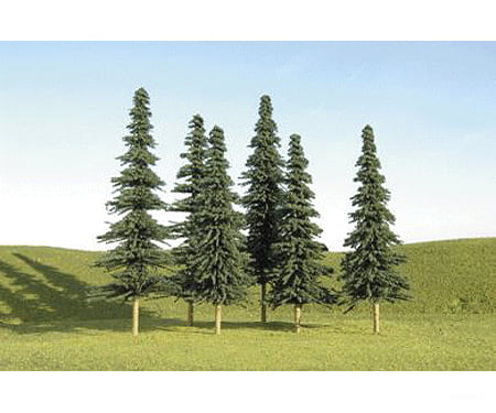 Bachmann 32158 Spruce Trees - Scenescapes(Tm) -- 5 To 6 12.7 15.2Cm Tall Pkg(24) & Vegetation