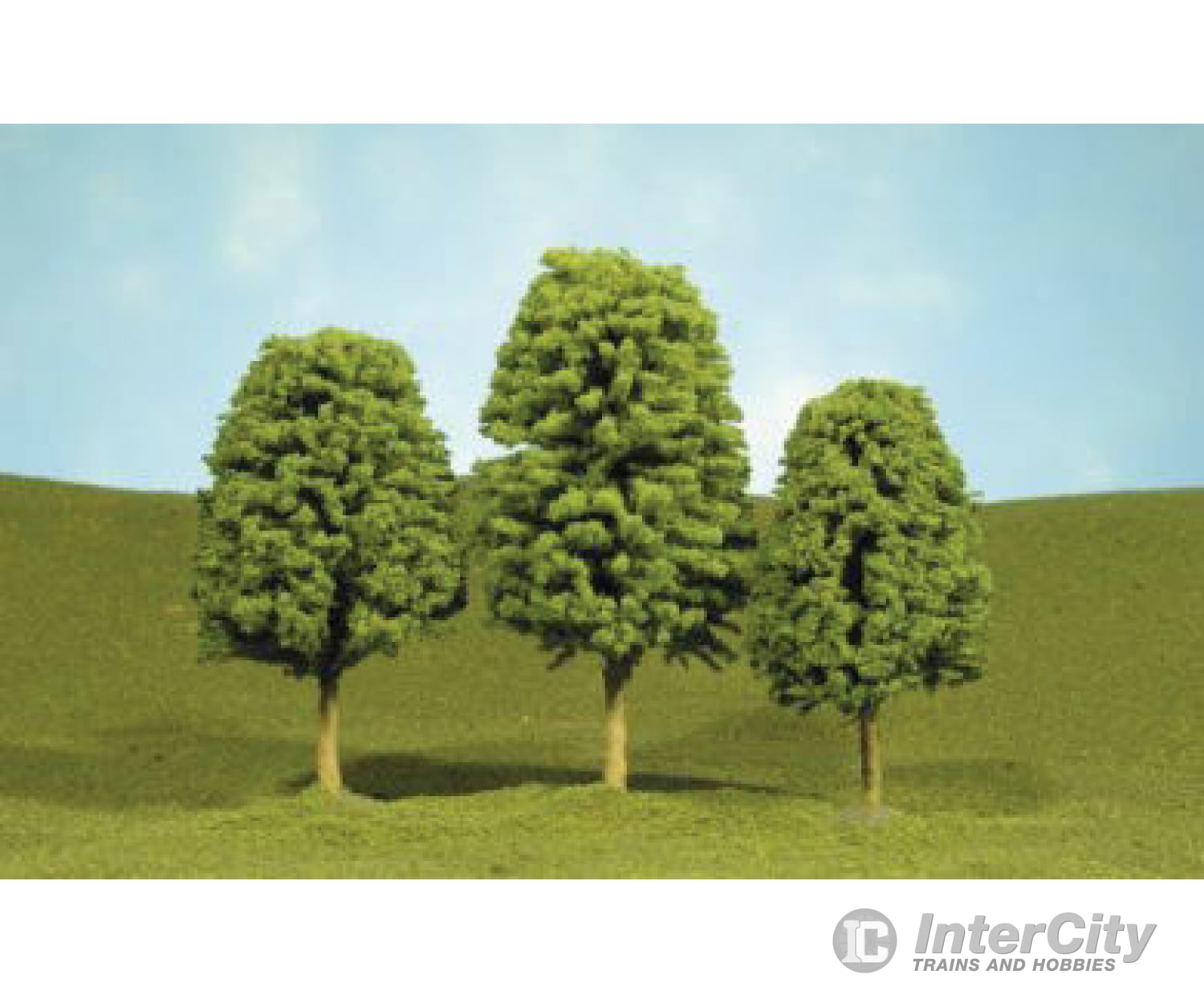 Bachmann 32206 Scenescapes(Tm) Layout-Ready Trees -- Deciduous 5-1/2 - 6-1/2 Pkg(2) & Vegetation